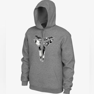 Nike Kobe Bryant 24 Statue Unveil Gray Hoodie Men's Size XL